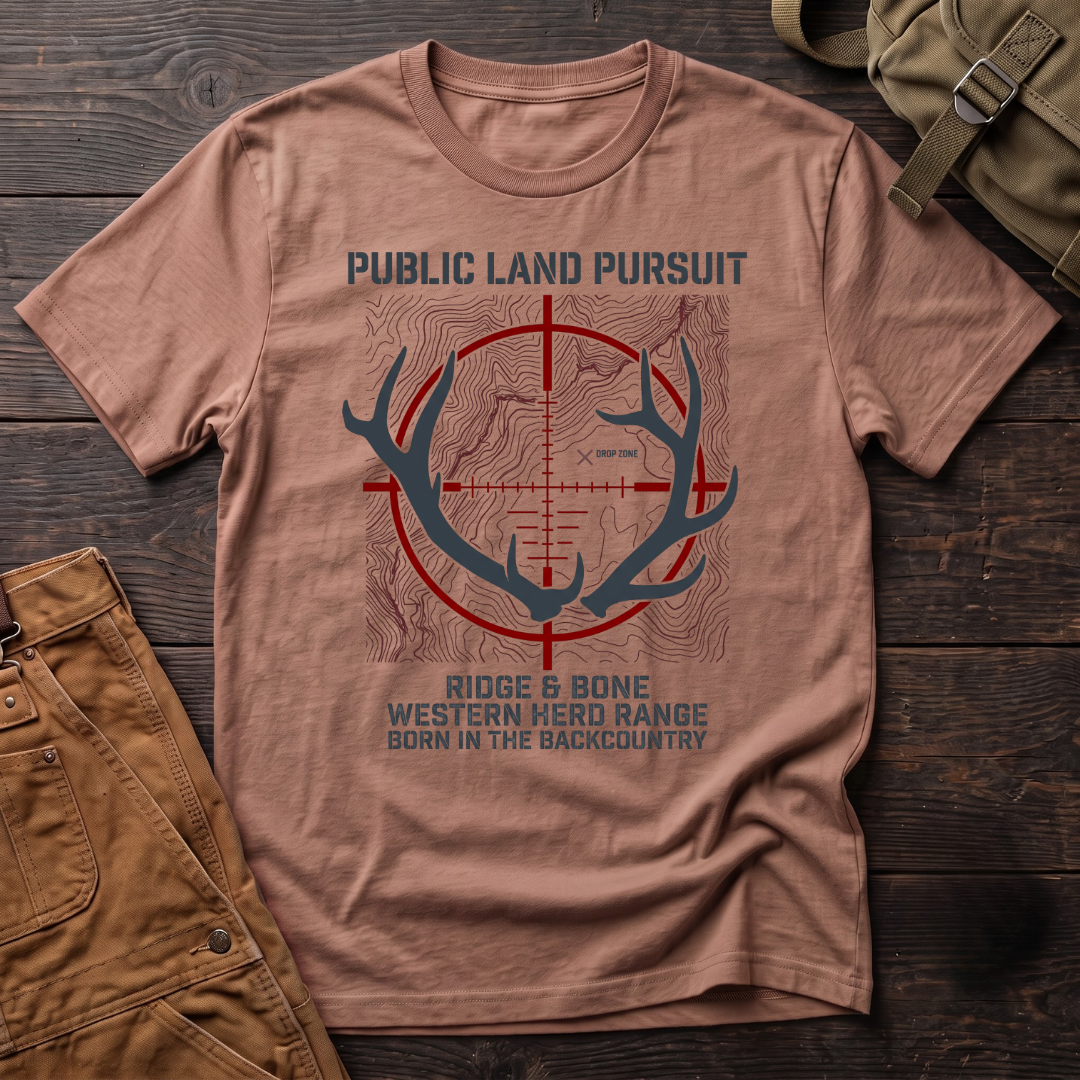 Public land pursuit T-shirt