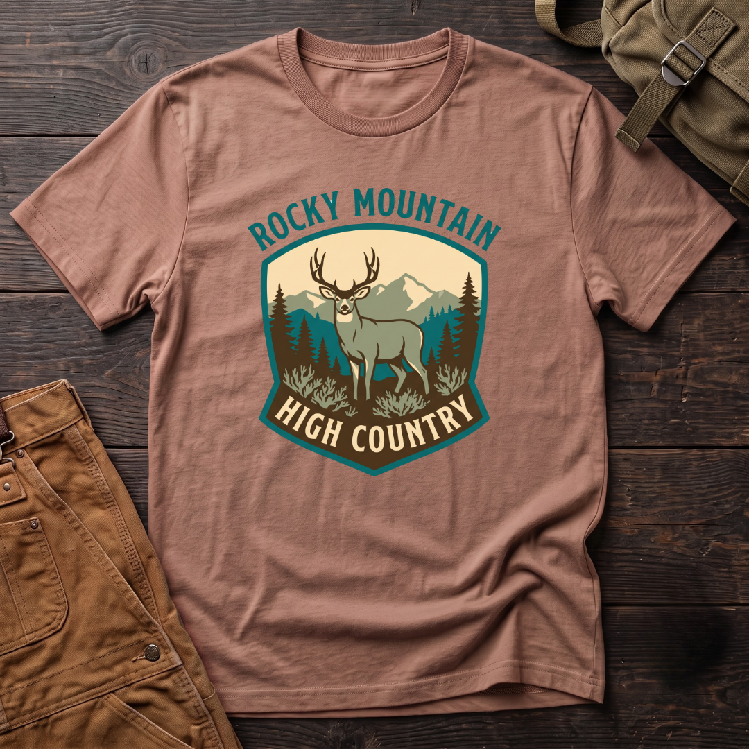 Rocky Mountain shield T-shirt