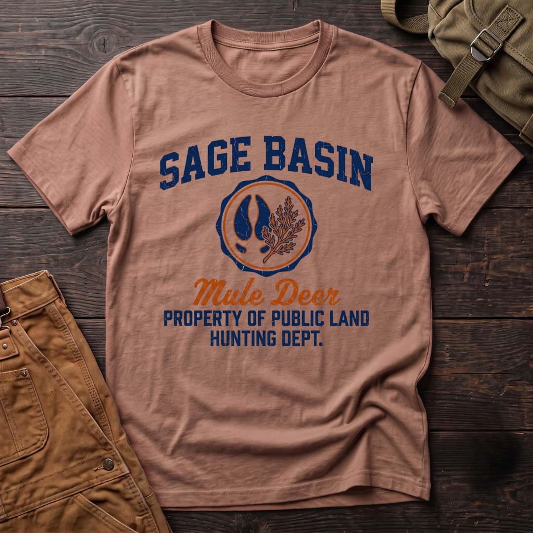 Sage basin mule deer T-shirt