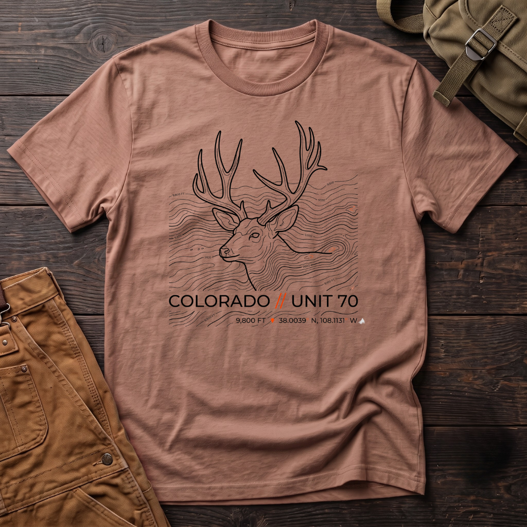 Colorado unit 70 Deer head T-shirt