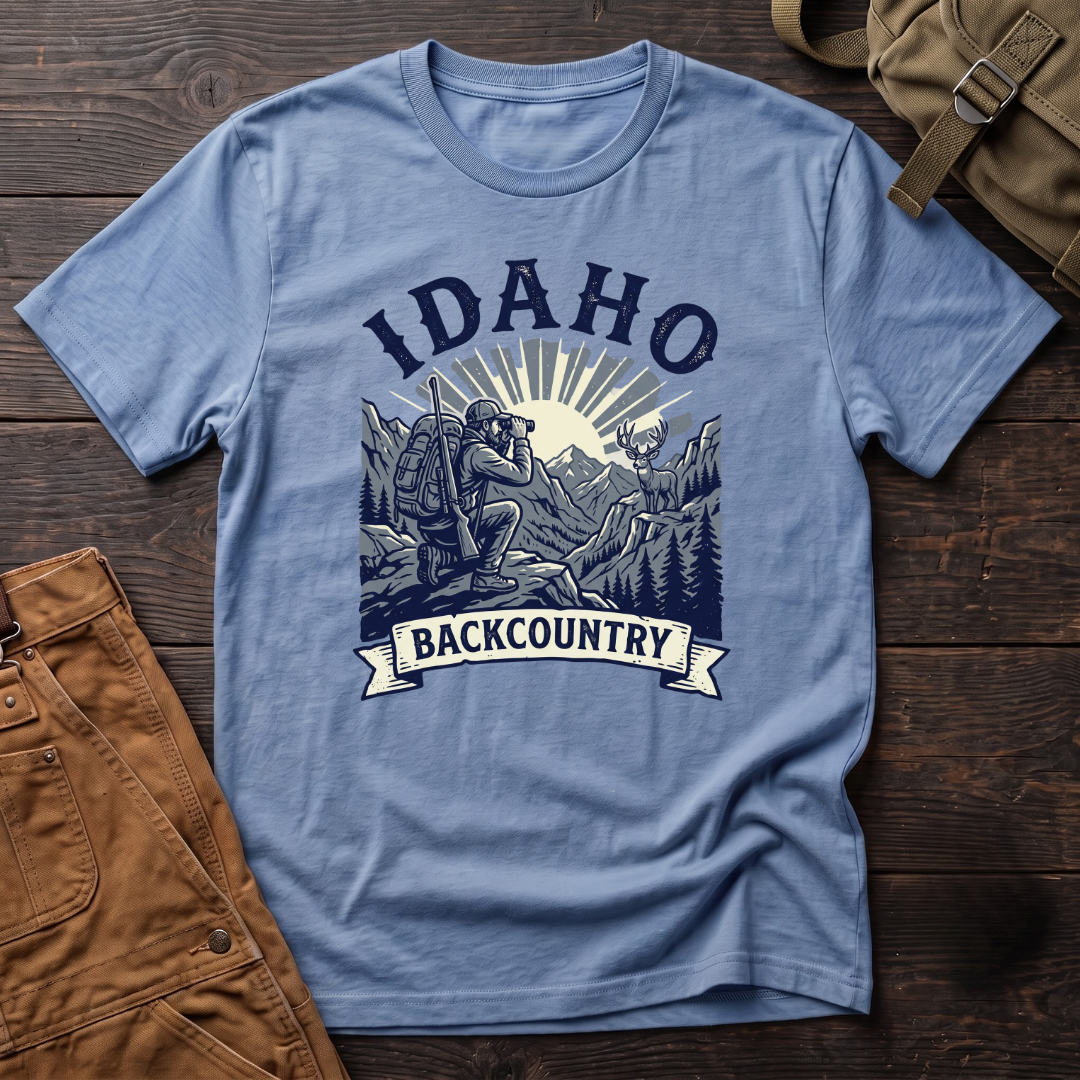 Idaho wilderness mule deer T-shirt