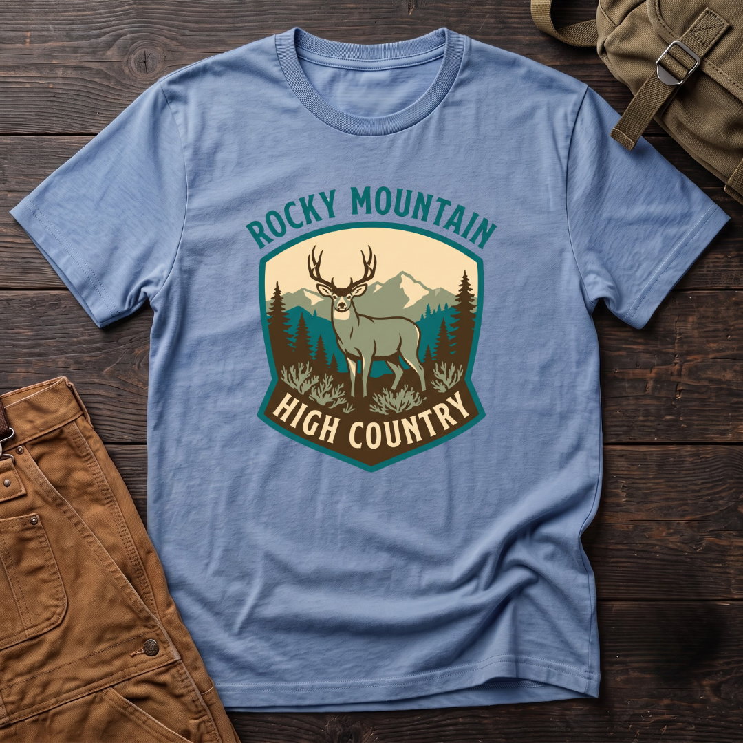 Rocky Mountain shield T-shirt