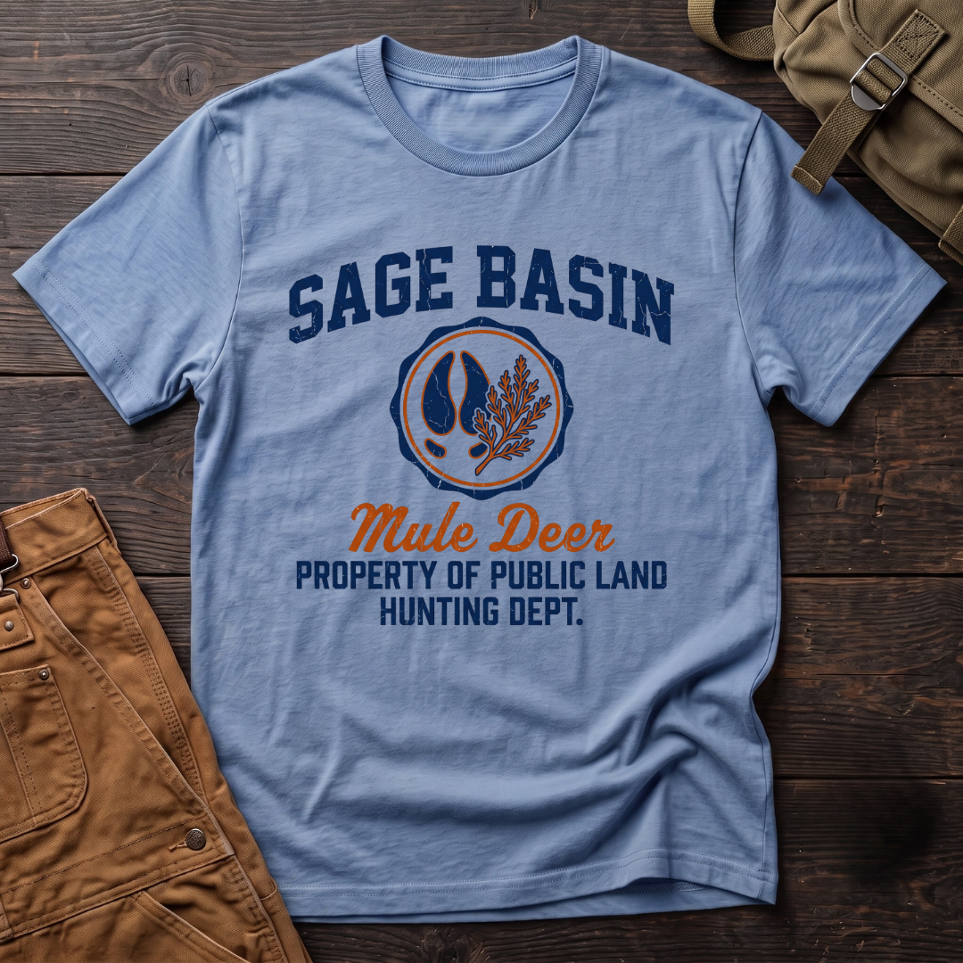 Sage basin mule deer T-shirt
