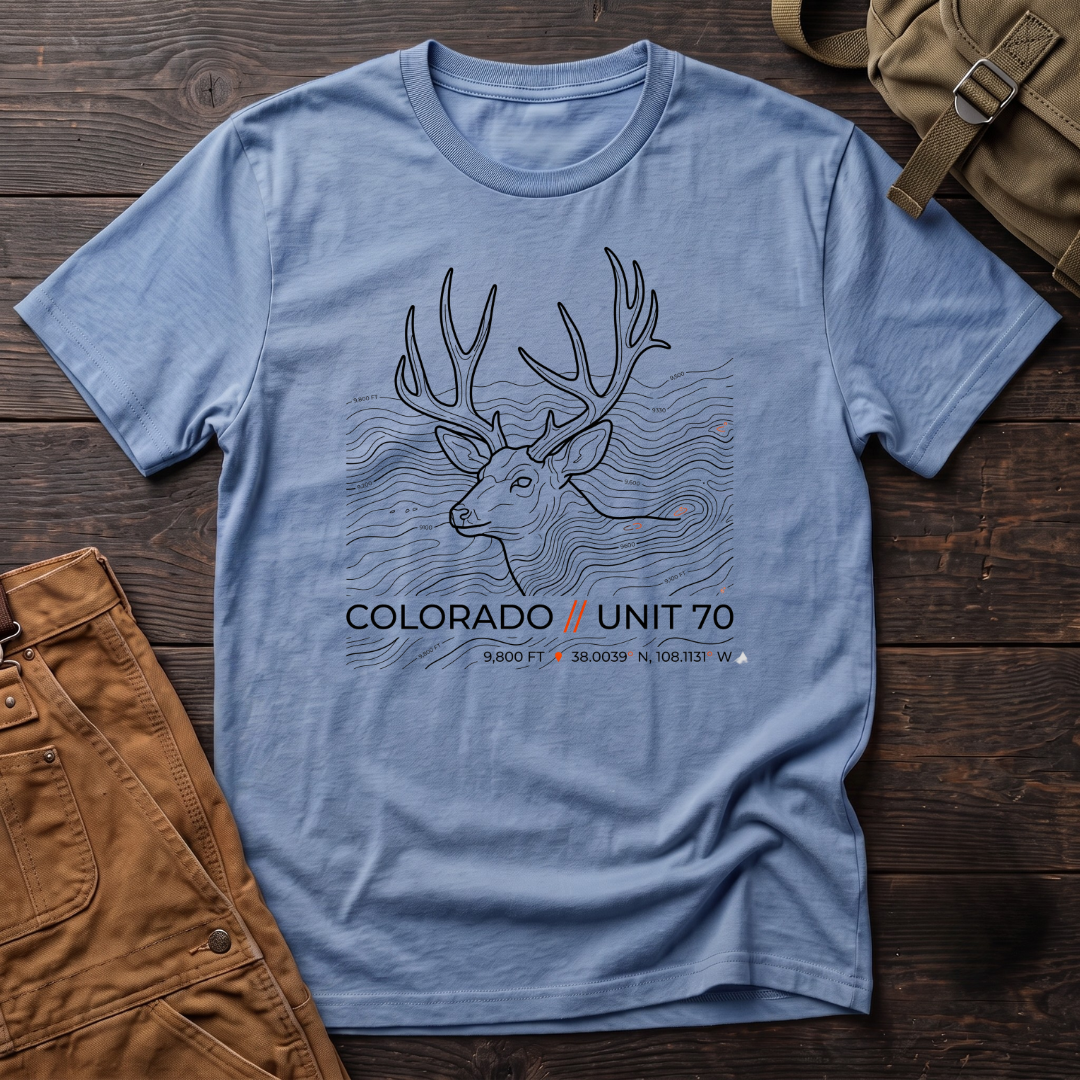 Colorado unit 70 Deer head T-shirt