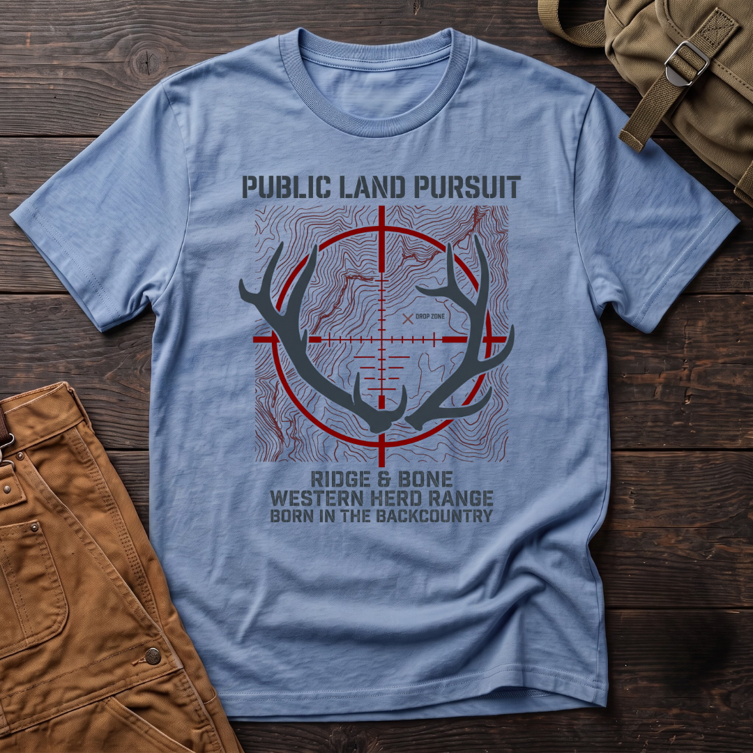 Public land pursuit T-shirt