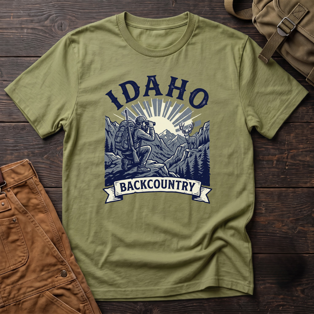 Idaho wilderness mule deer T-shirt