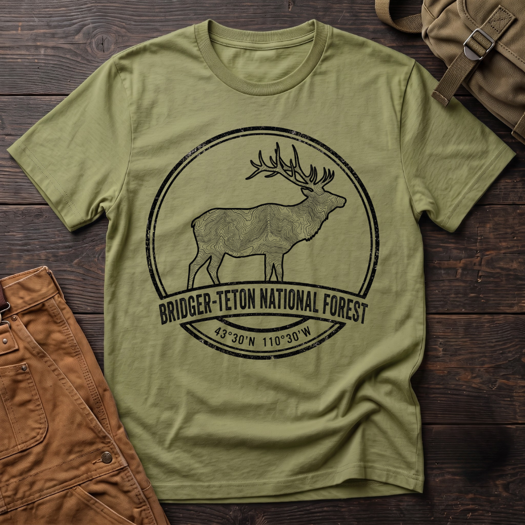 Bridger-Teton National Forest T-shirt