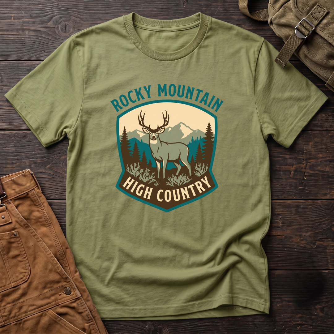 Rocky Mountain shield T-shirt