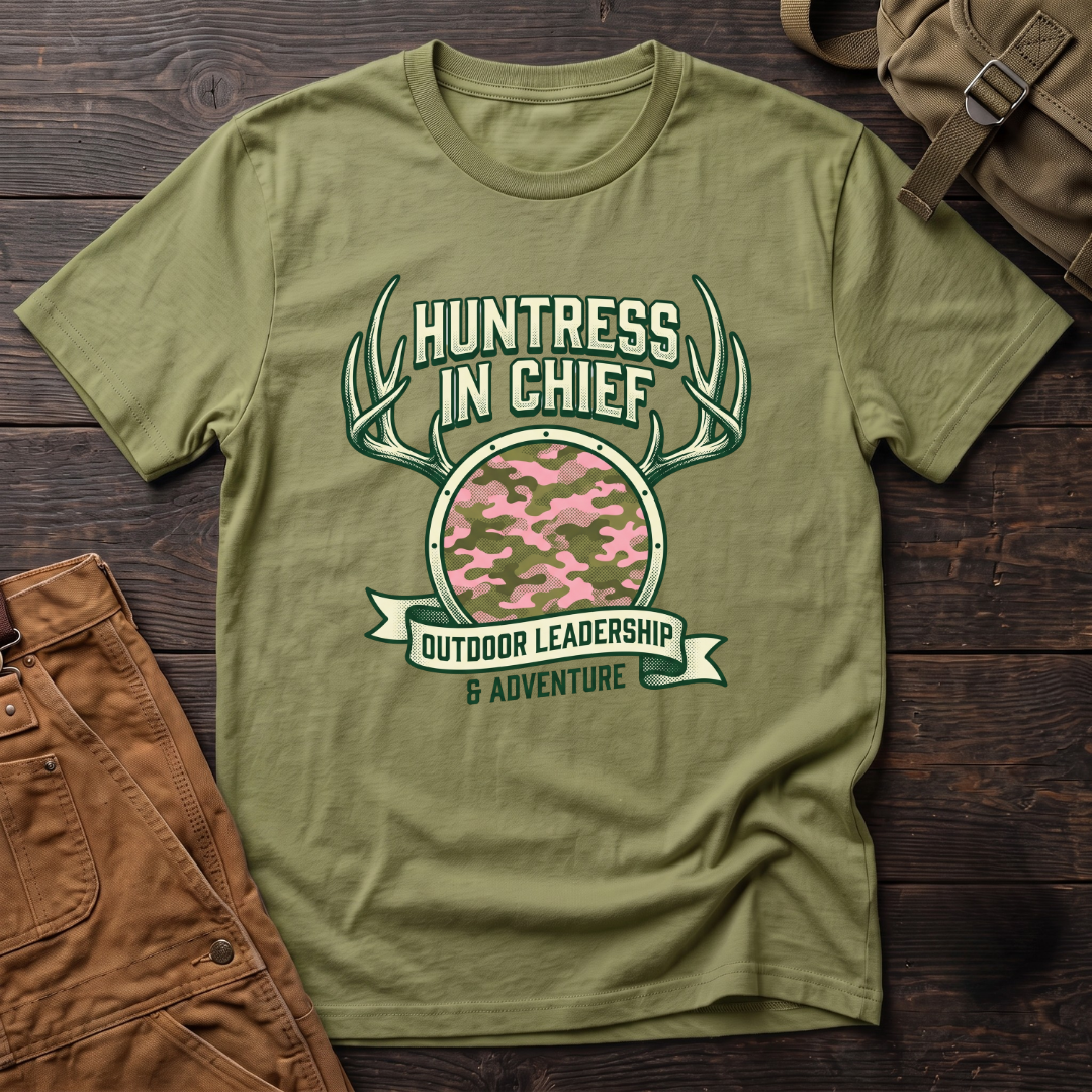 Huntress in chief T-shirt