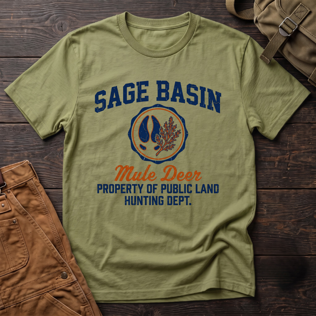 Sage basin mule deer T-shirt