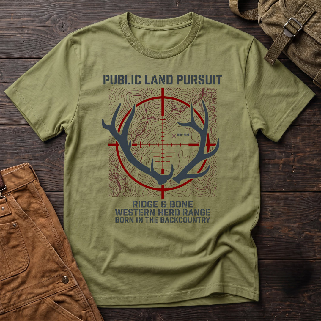 Public land pursuit T-shirt