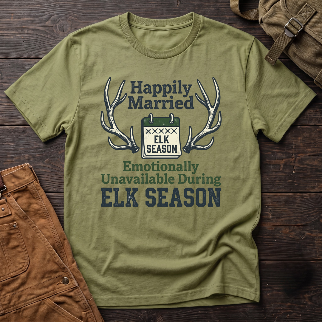 Happily married, emotionally unavailable T-shirt