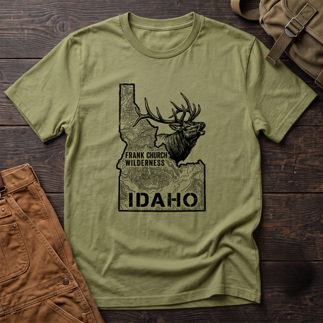 Idaho Frank Church Elk T-Shirt