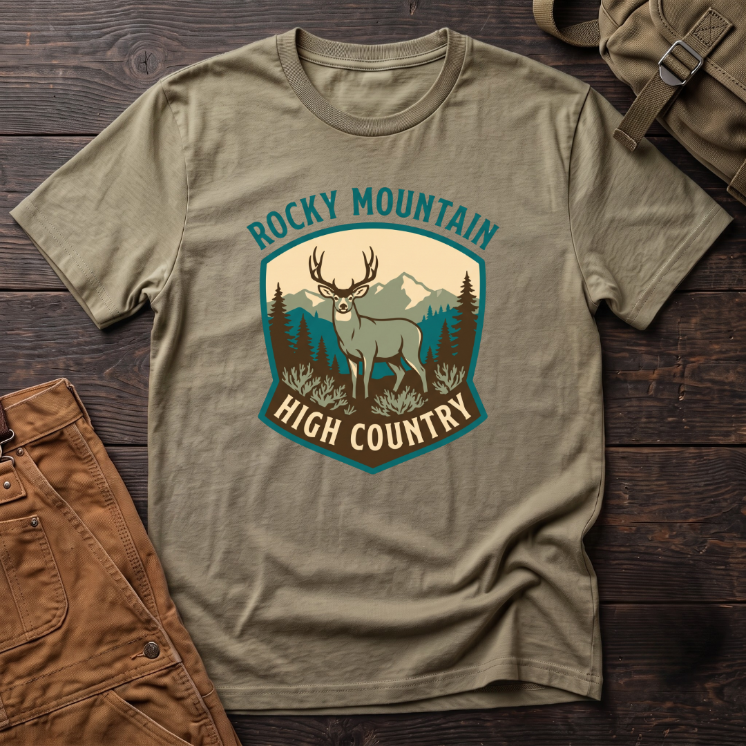 Rocky Mountain shield T-shirt