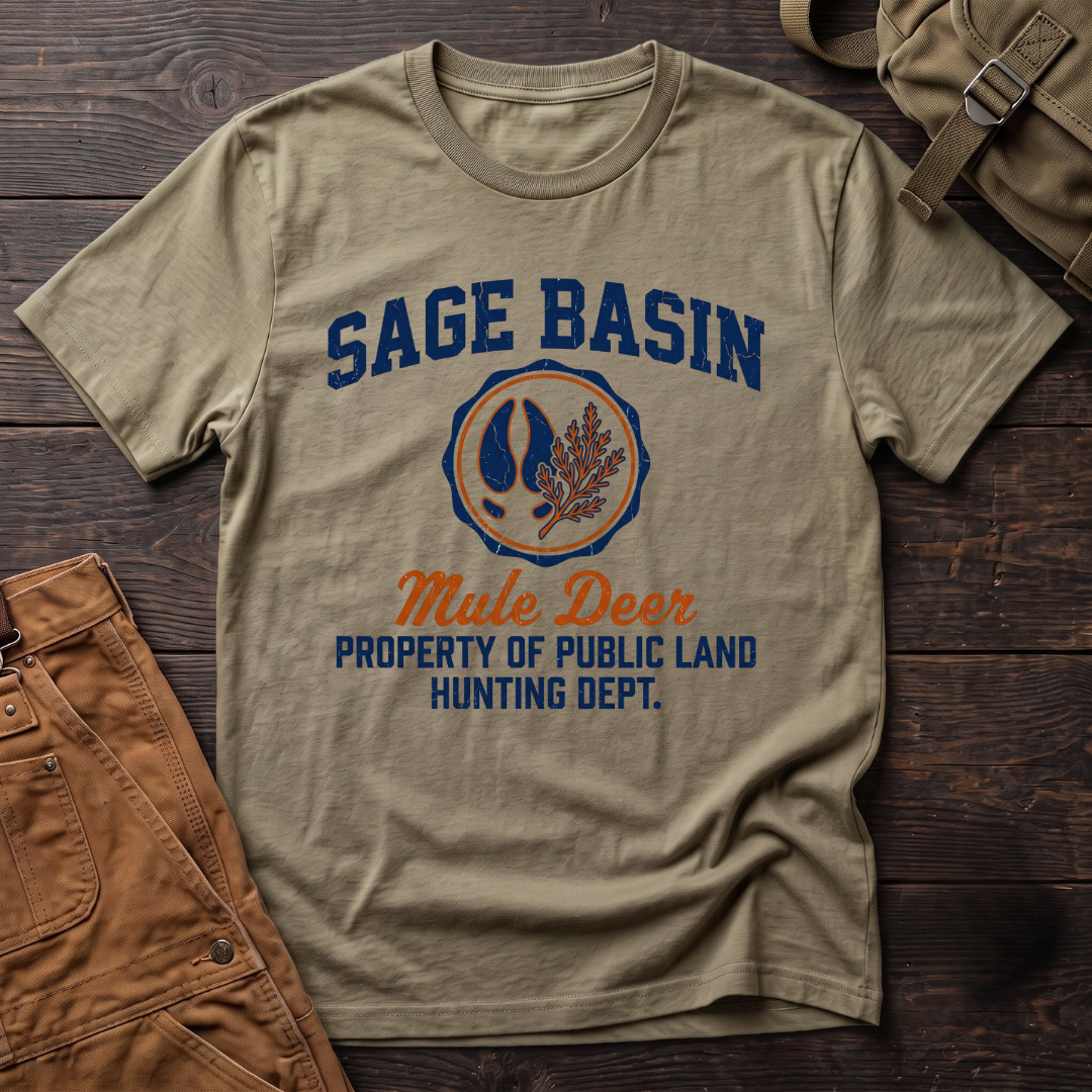 Sage basin mule deer T-shirt
