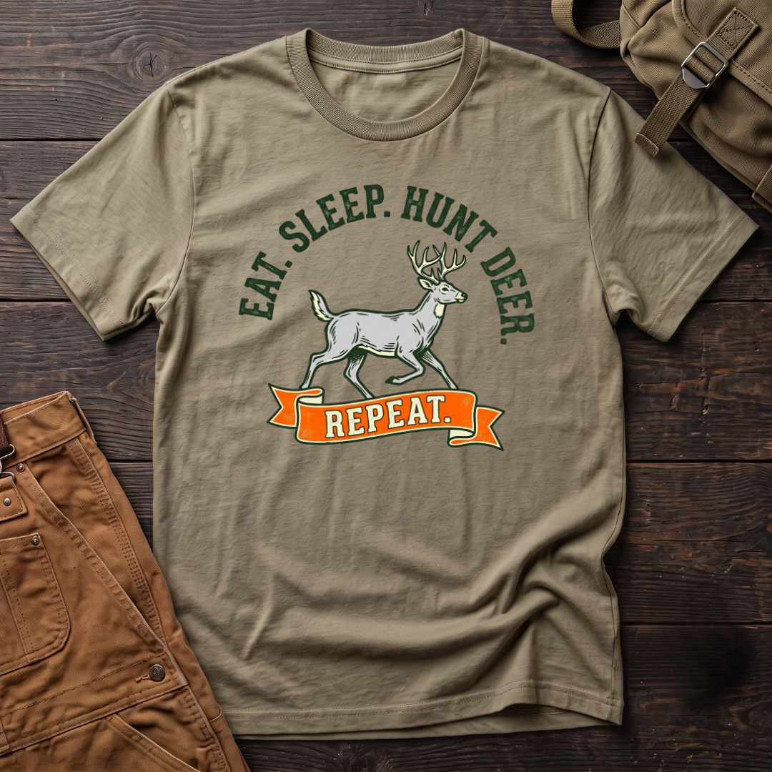 Eat, Sleep, Hunt Deer T-shirt