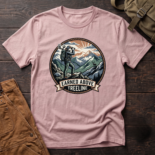 Earned above treeline T-shirt