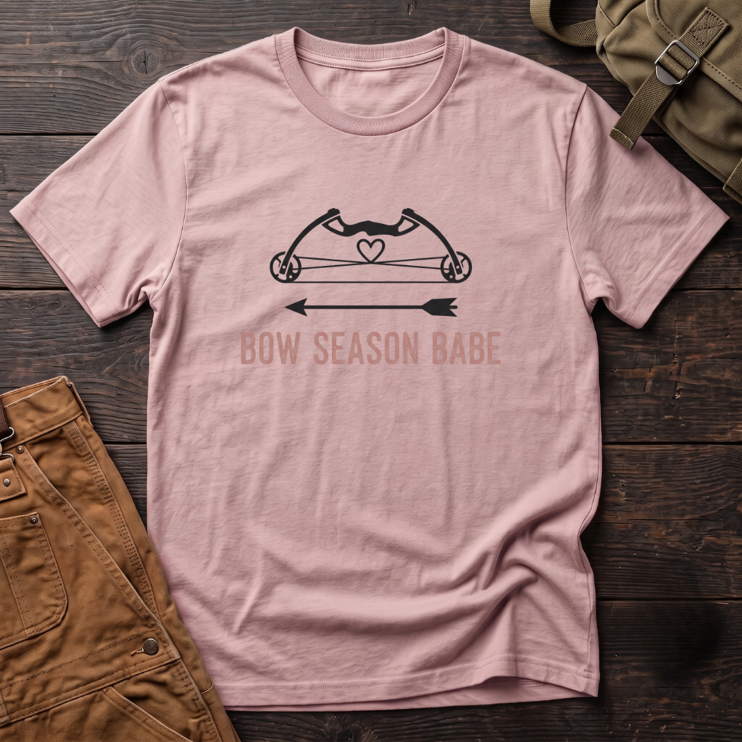 Bow season babe t-shirt