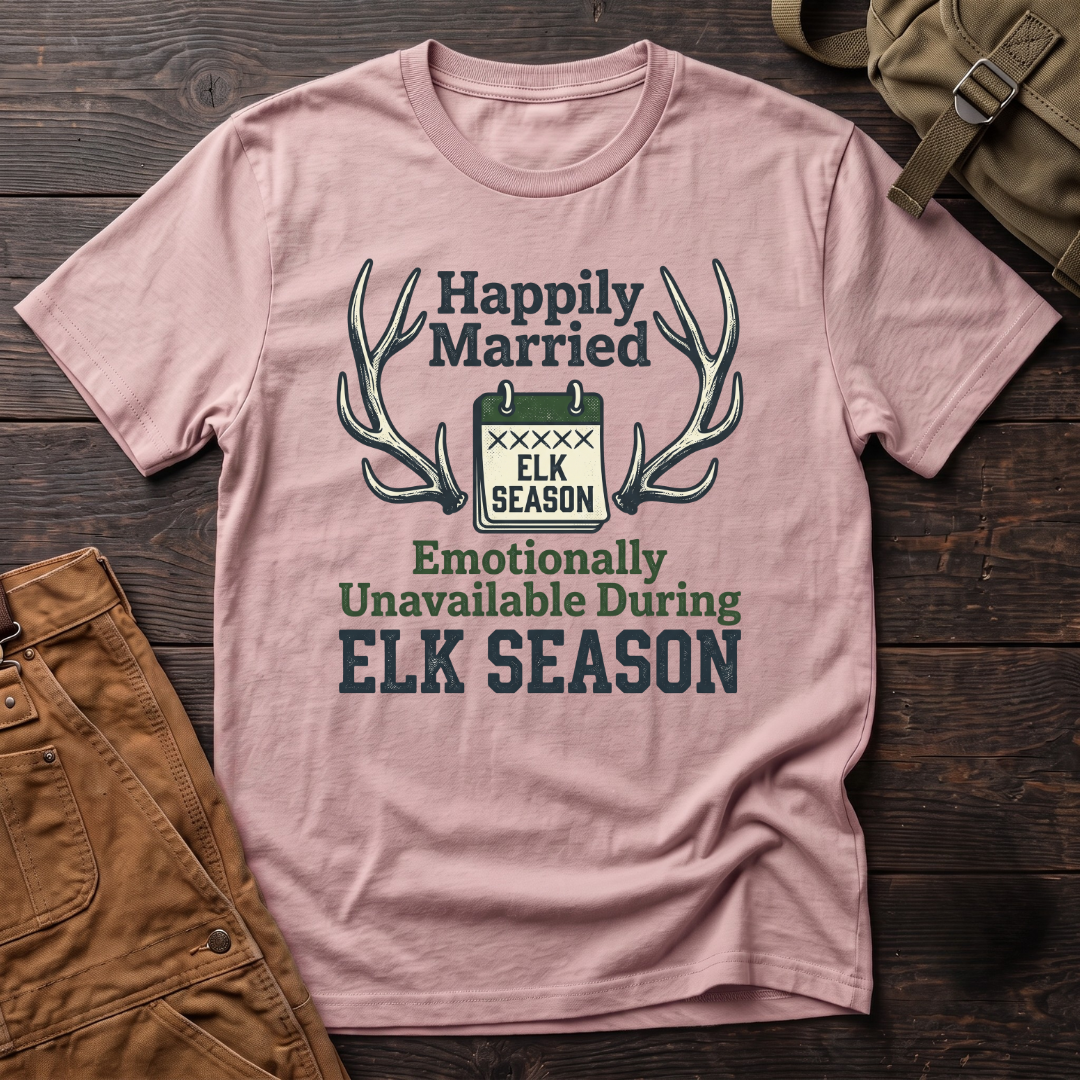 Happily married, emotionally unavailable T-shirt