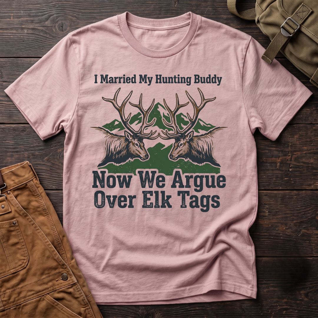 I married my hunting body T-shirt