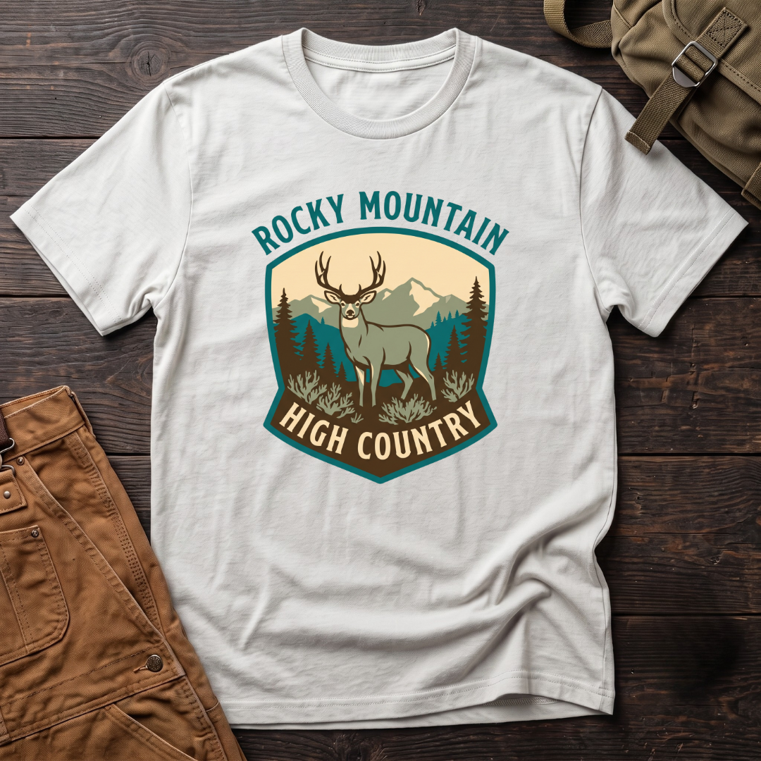 Rocky Mountain shield T-shirt