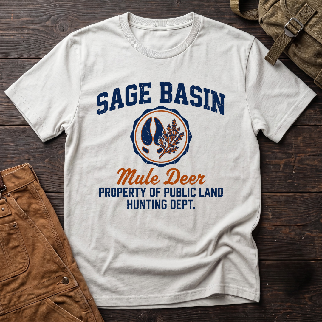 Sage basin mule deer T-shirt