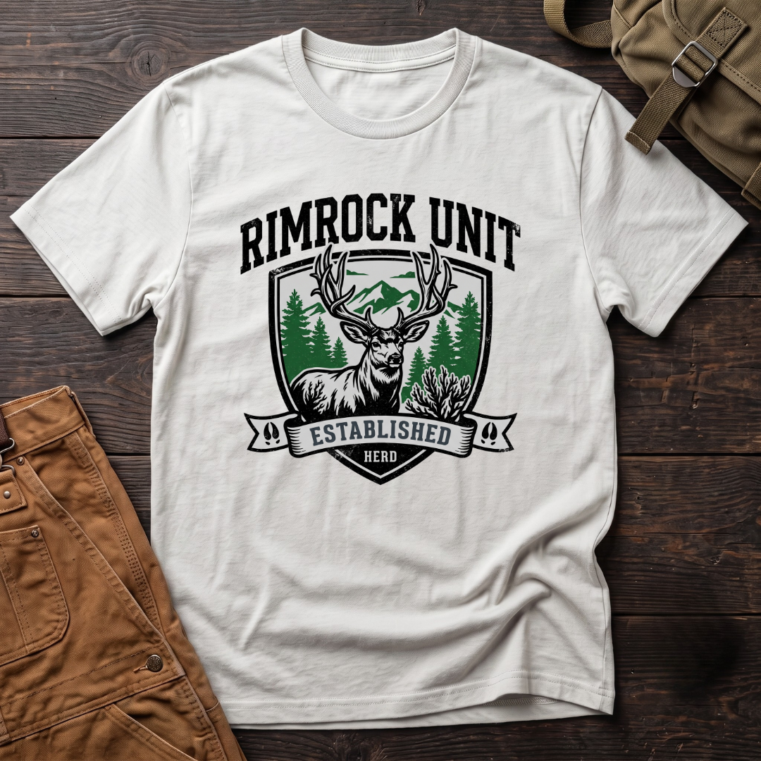 Rimrock unit shield T-shirt