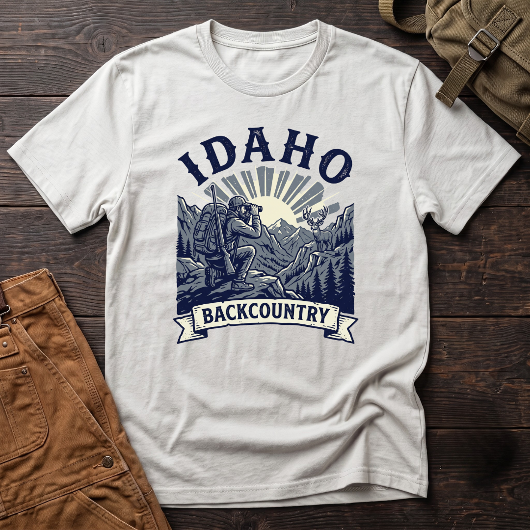 Idaho wilderness mule deer T-shirt