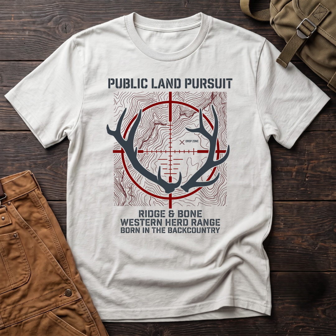 Public land pursuit T-shirt
